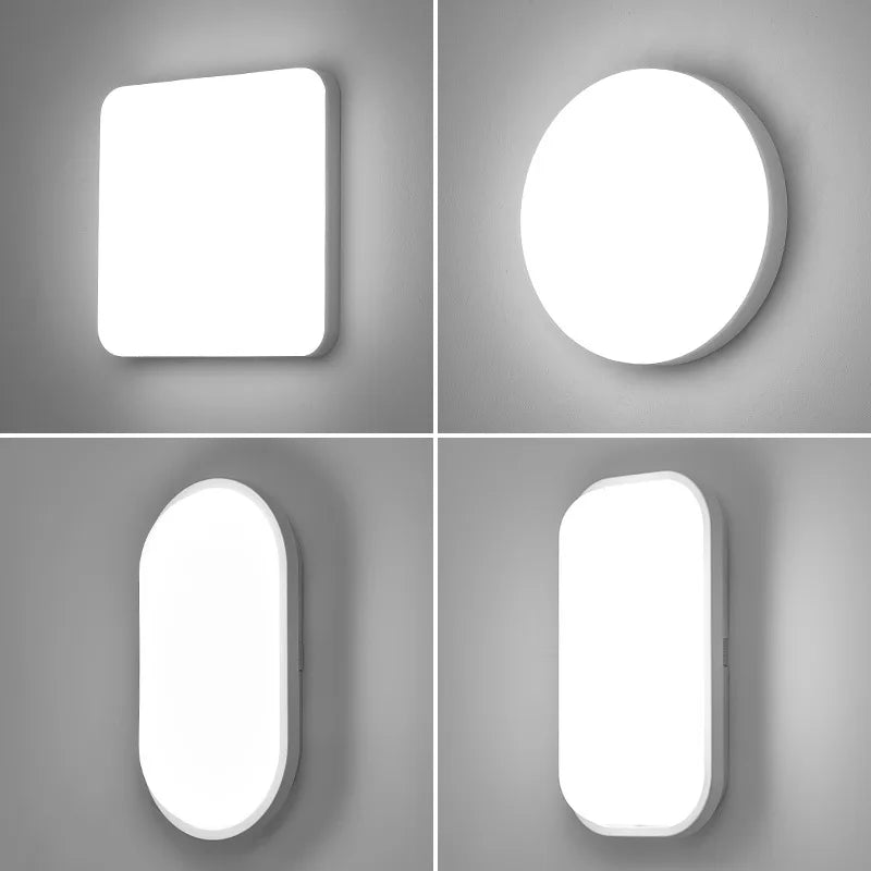 AquaGlow - Lampada da Soffitto Impermeabile per Bagni e Ambienti Umidi con Design Elegante