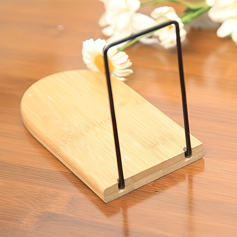 EcoBookStand - Supporto per Libri in Legno Naturale con Design Sostenibile e Stile Unico