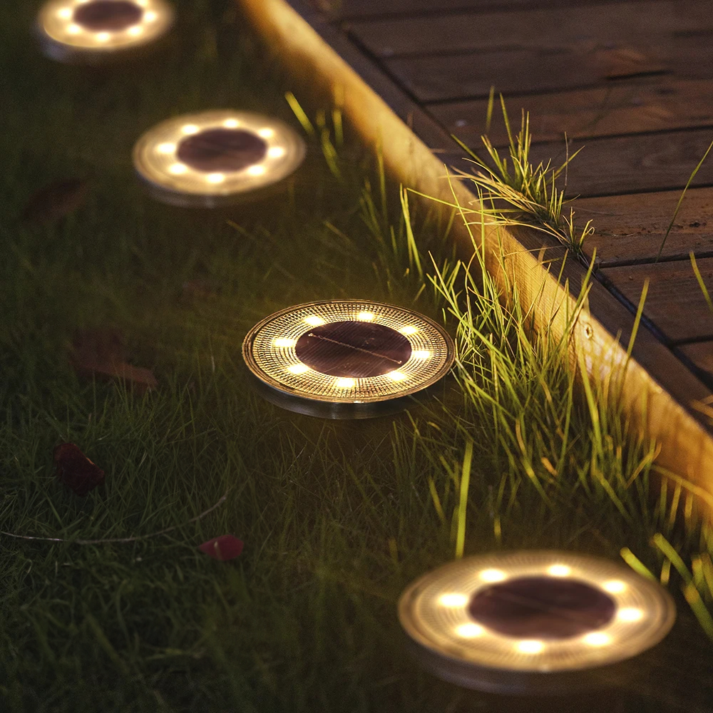 LuceViva | Luci LED impermeabili solari per esterni e decorazioni da giardino