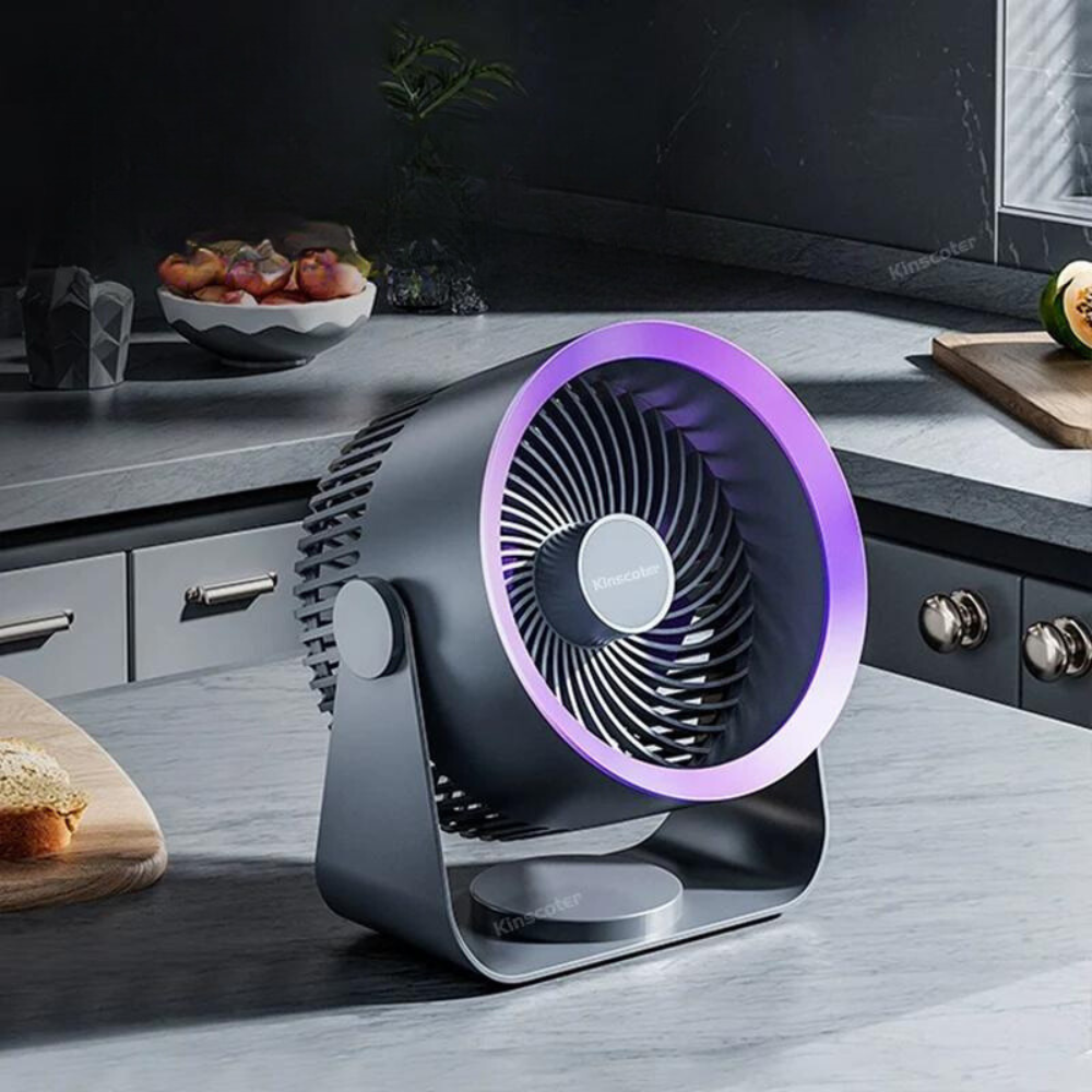 BreezeFlow: Ventilatore USB Portatile per Rinfrescarsi e Rimanere Confortevoli in Movimento