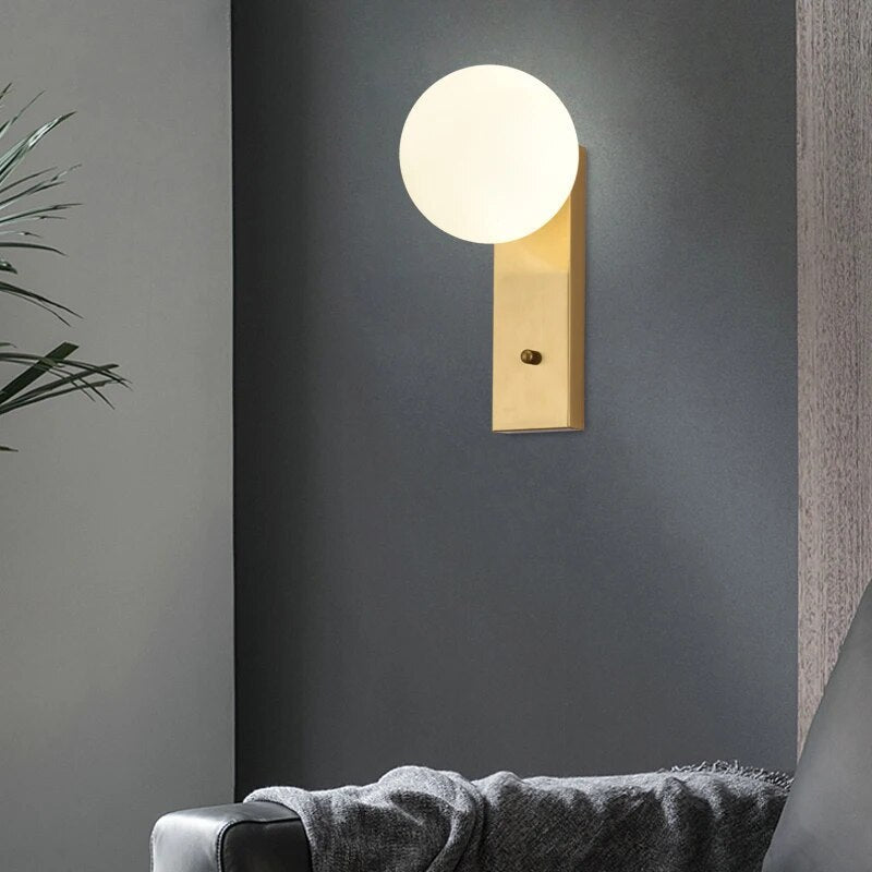 Elysian Glow - Lampada da Parete LED Moderno per Illuminazione Interna e Design Elegante