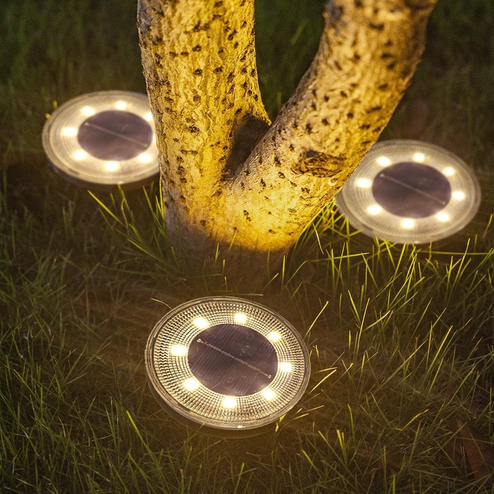 LuceViva | Luci LED impermeabili solari per esterni e decorazioni da giardino