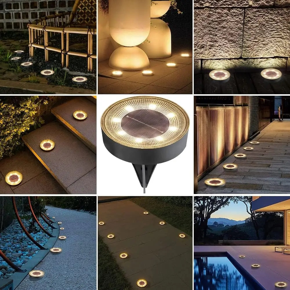 LuceViva | Luci LED impermeabili solari per esterni e decorazioni da giardino