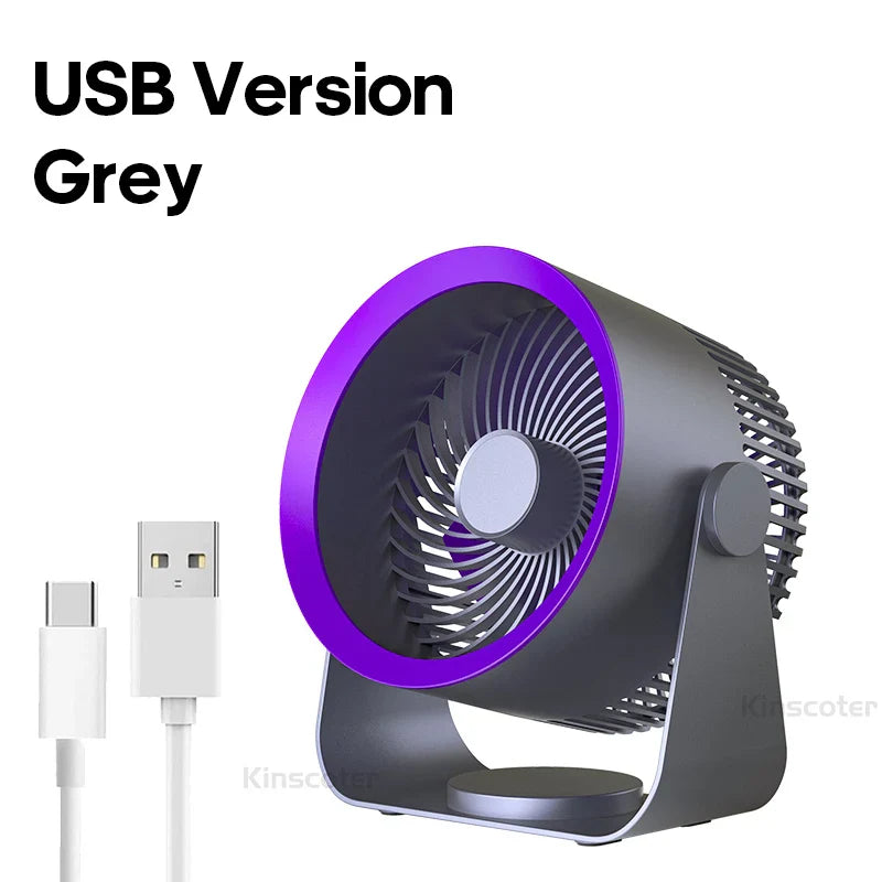 BreezeFlow: Ventilatore USB Portatile per Rinfrescarsi e Rimanere Confortevoli in Movimento