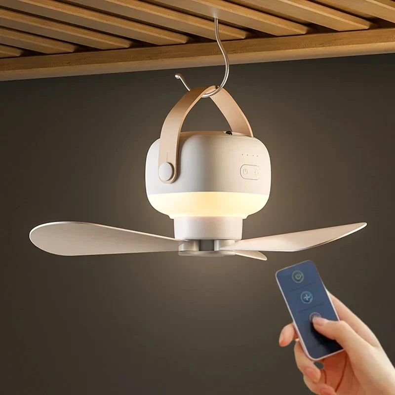 Aereosole: Ventilatore da soffitto elegante con illuminazione LED per un'atmosfera raffinata e moderna